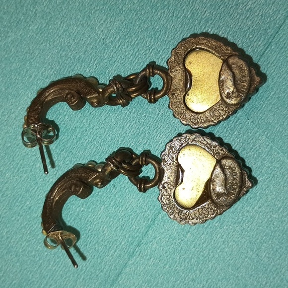 Roxanne Assoulin Vintage Glass  Micro Mosaic Pierced Earrings - Picture 6 of 8